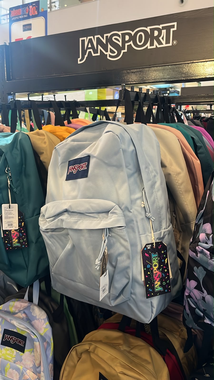 JanSport SuperBreak Backpack / Tas Ransel Sekolah Kasual Klasik