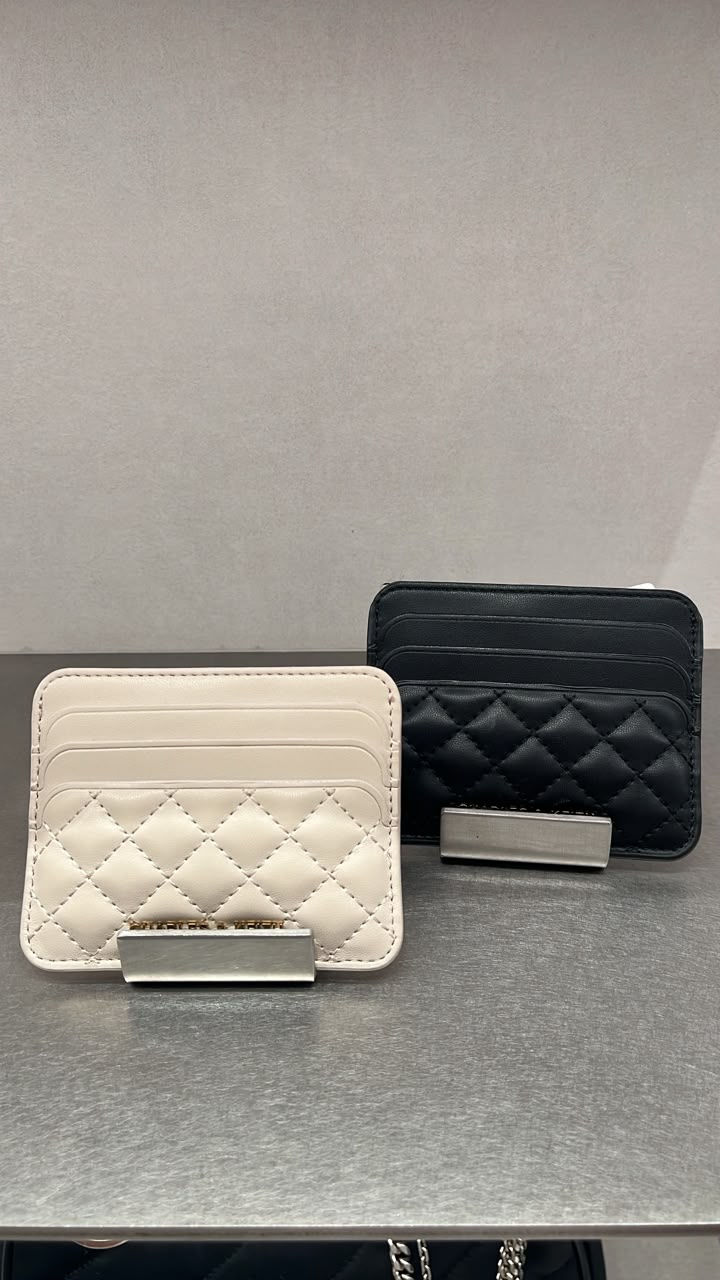 Charles & Keith Quilted Card Holder Collection