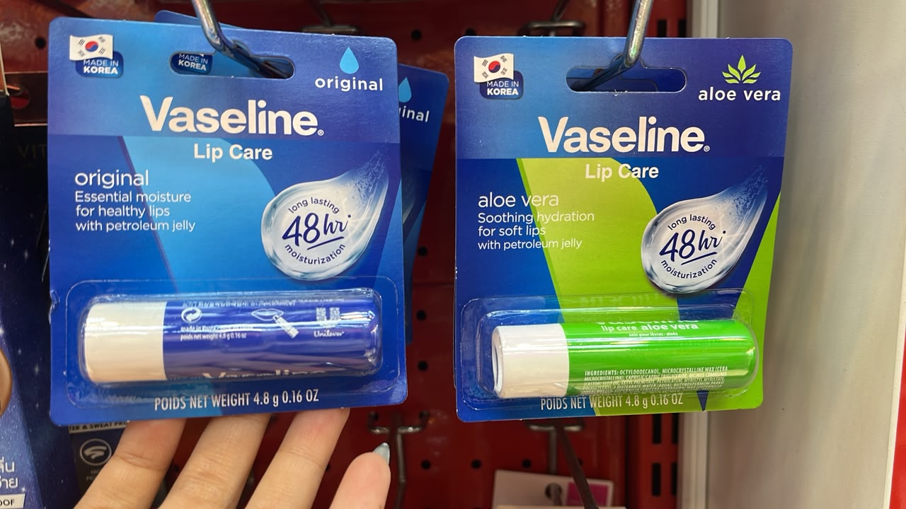 Vaseline Lip Care Stick Impor Korea 4.8g