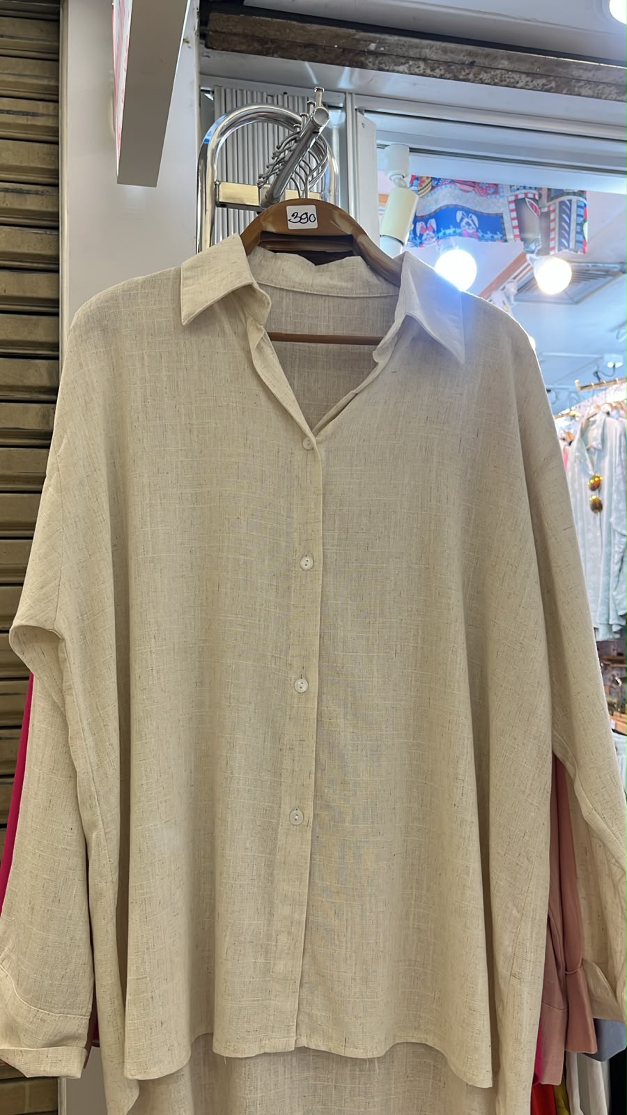 Kemeja Linen Oversize Bangkok