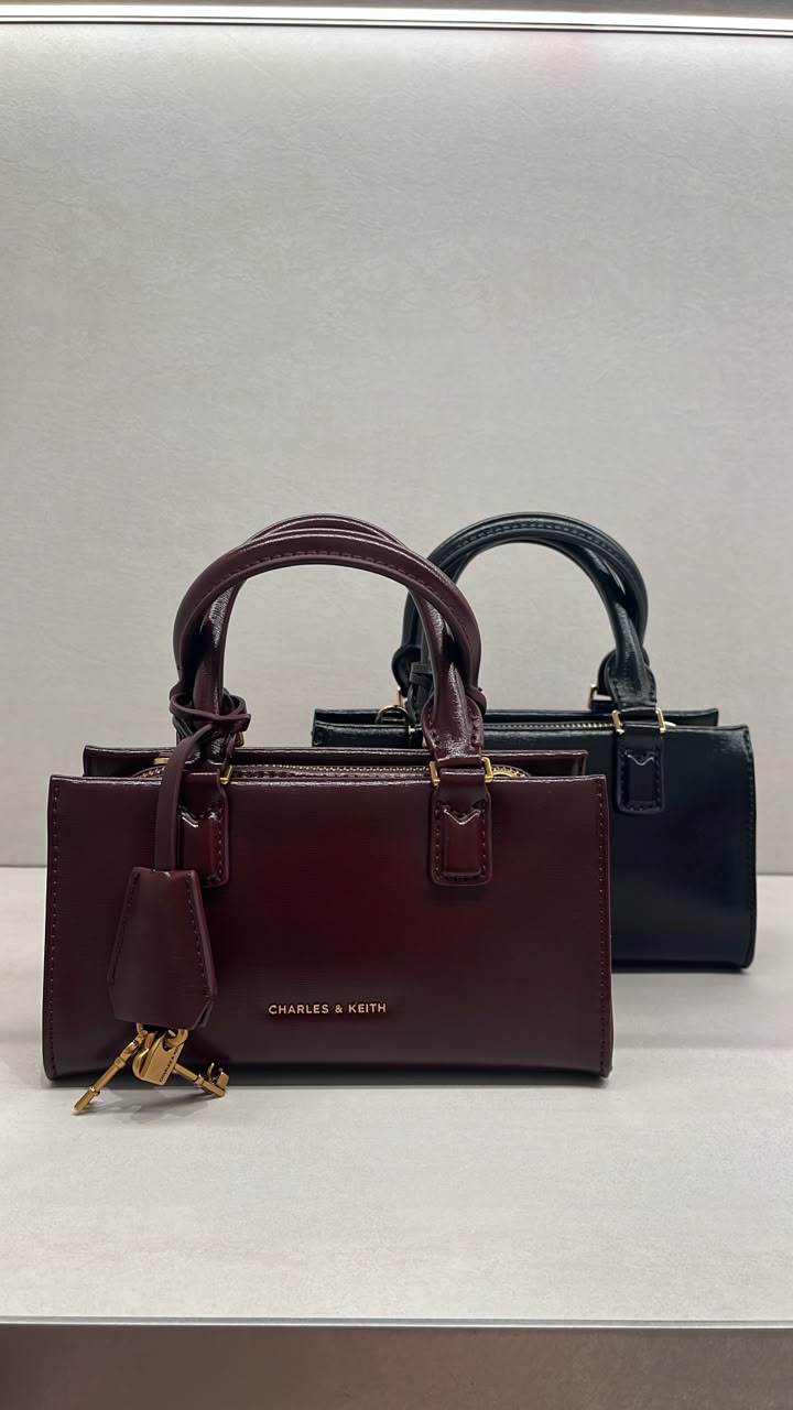 Charles & Keith Mini Classic Top Handle Bag Collection
